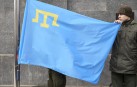 Кримськотатарський прапор підняли біля будівлі Вінницької обласної військової адміністрації (Фото)