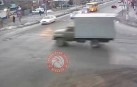 Водій «ЗІЛа» не пропустив Skoda на перехресті у Вінниці (Відео)