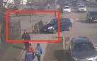 Водійка наїхала на жінку та двох дітей у Вінниці (Відео)