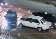 Водій намагався втекти після лобового ДТП на проспекті Юності (Відео)