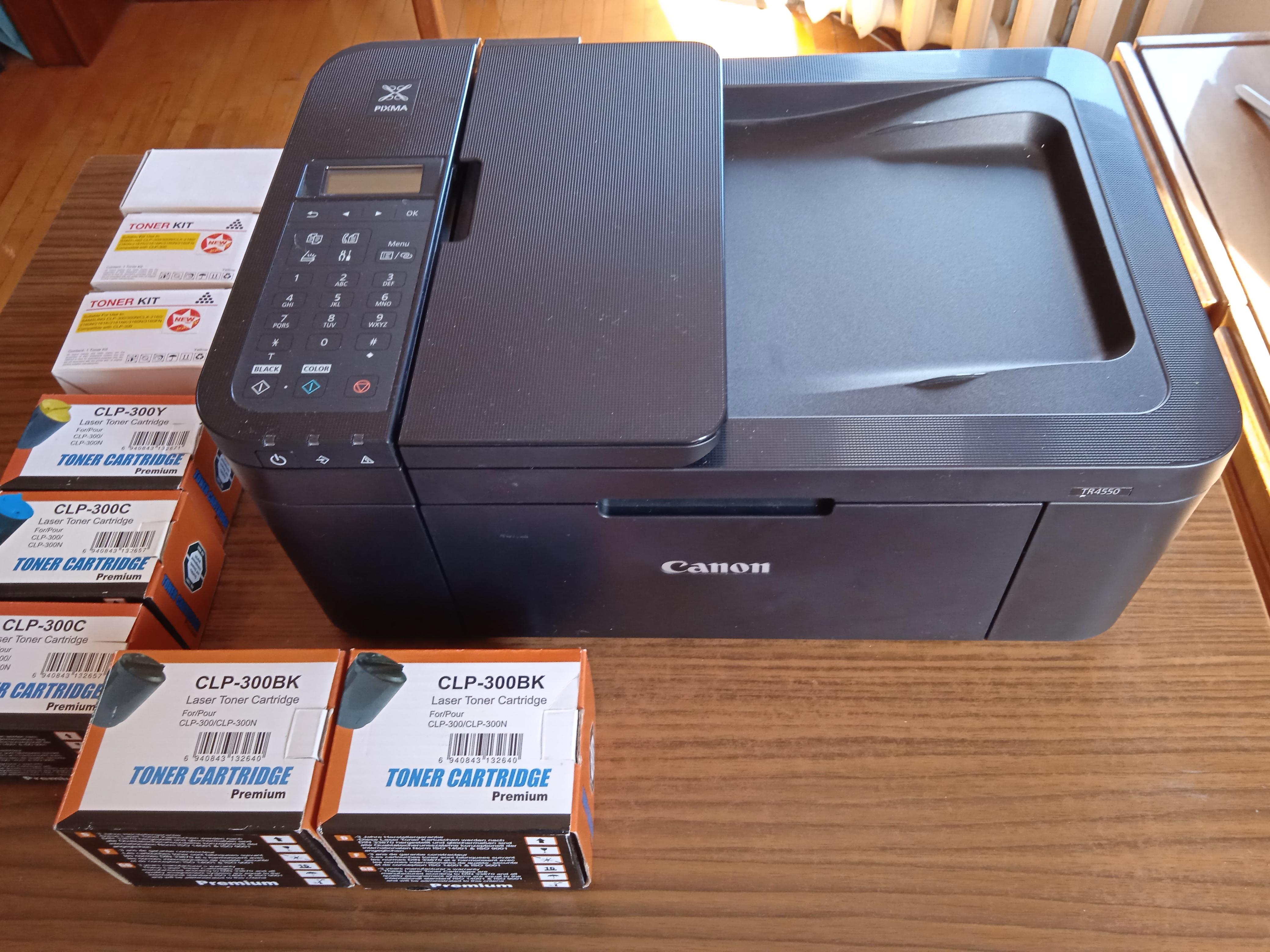 Продам принтер Саnon Pixma TR4550. Новий, +тонери 