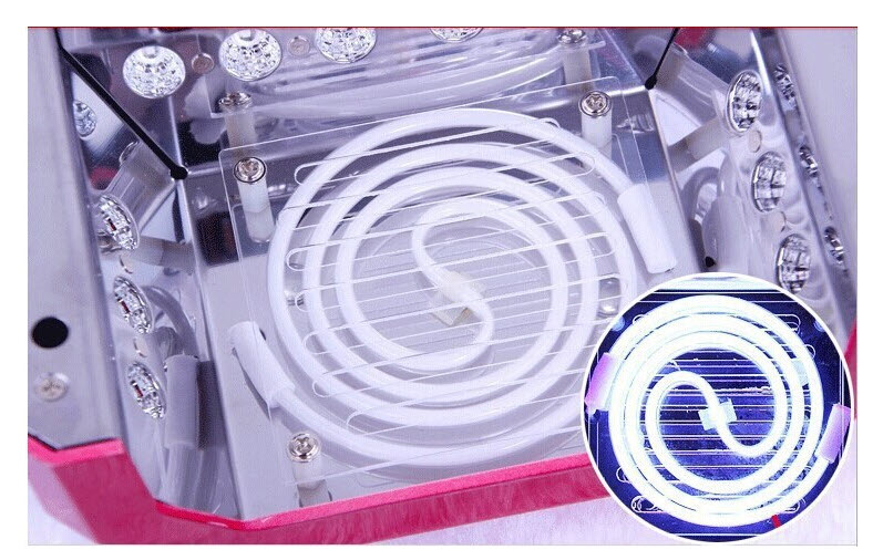 УФ-ЛЕД сенсорная лампа для сушки ногтей LED + CCFL