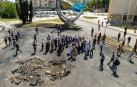 Посли 17 країн Європи та Ізраїлю приїхали до Вінниці. Висловили підтримку та вшанували жертв удару РФ (Фото)