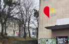 Флешмоб «Єдине серце України»: новий мурал з’явився на стіні колишнього кінотеатру у Вінниці (Фото)