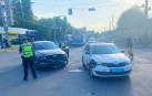 Патрульні потрапили в ДТП на перехресті вулиць Келецької та Шевченка
