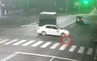 ДТП сталася на перехресті у Вінниці (Відео)
