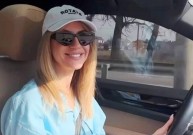 Телеведуча Леся Нікітюк склала пісню про вінницьких патрульних, які її оштрафували (Фото+Відео)