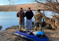 На надувному матраці до Молдови: невдалого втікача затримали у прикордонному районі Вінниччини 