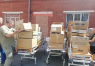 2 тонни гуманітарної допомоги з Польщі отримав медзаклад у Вінниці 