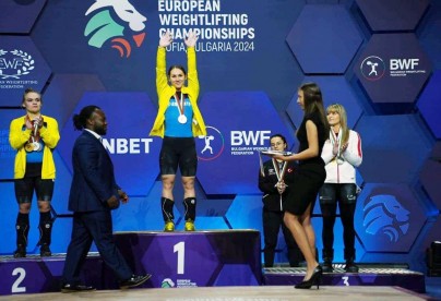 Вінничанка Ганна Давидова стала чемпіонкою Європи з важкої атлетики (Фото)