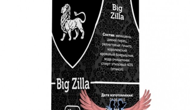 Биг Зилла/Big Zilla капли для повешения потенции