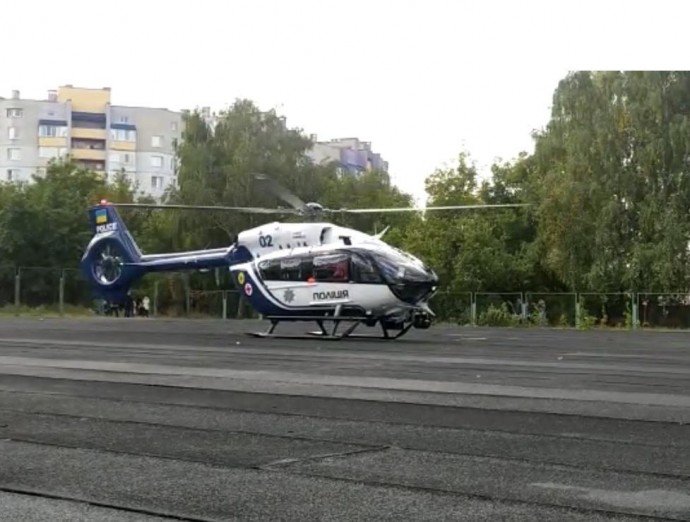 З Вінниці до Києва доставили донорське серце вертольотом МВС (Фото+Відео)
