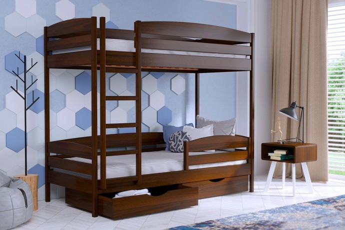 Двоярусне ліжко - найкраща альтернатива в малогабаритних кімнатах