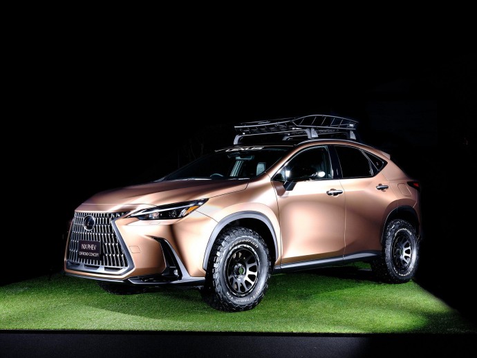 Lexus привез в Токио сразу две новинки: внедорожный кроссовер и водородный багги