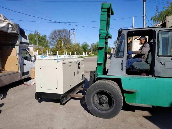 Резервний генератор з’явився у Вінницькому обласному ендокринологічному центрі (Фото)