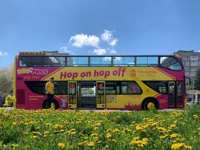 Туристичний автобус BusPass відновив роботу у Вінниці