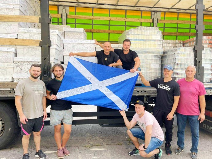 Гуманітарна допомога із Шотландії надійшла на Вінниччину