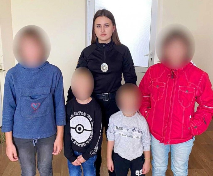 Чотирьох дітей, які втекли з дому, розшукали на Вінниччині