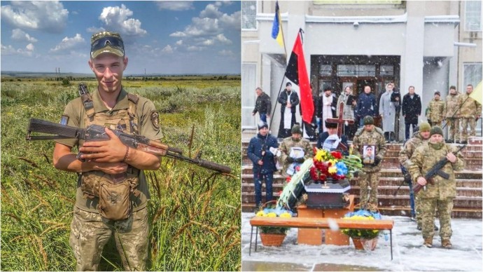 Героя України, який загинув у перший день повномасштабної війни, поховали на Вінниччині (Фото)