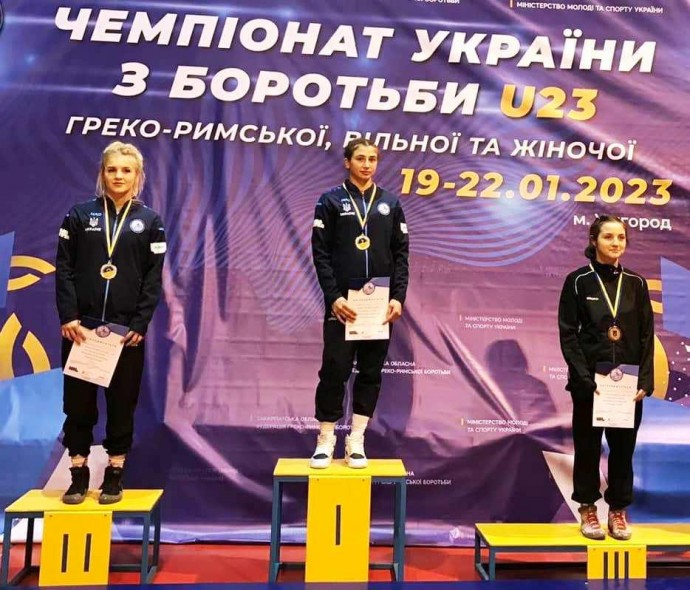 Лілія Маланчук з Вінниччини стала чемпіонкою України. Перемогла у вільній боротьбі