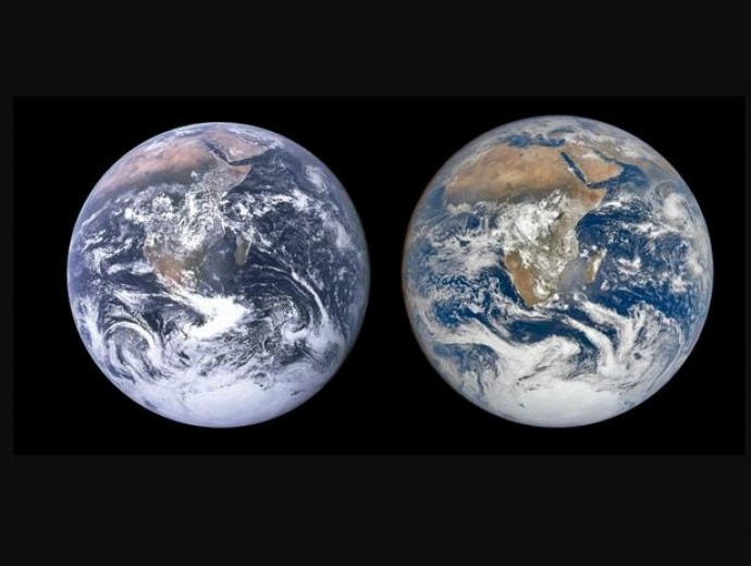 Два фото Землі з різницею в 50 років порівняли в НАСА 