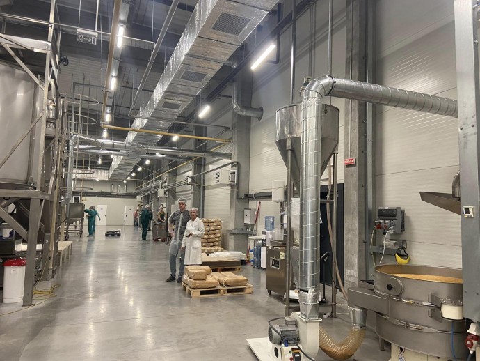 Новий цех обробки горіхів запустили на заводі Roshen у Вінниці (Фото)