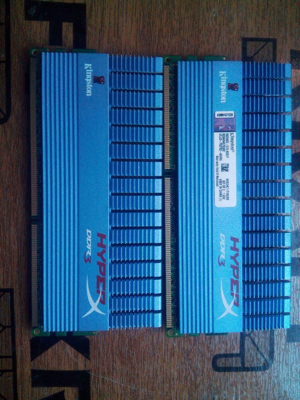 Продам оперативну пам'ять Kingston Hyperx DDR3 8Gb