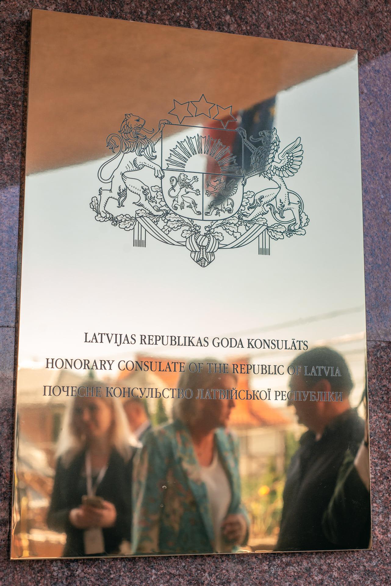 У Вінниці відкрили почесне Консульство Латвійської Республіки (Фото)