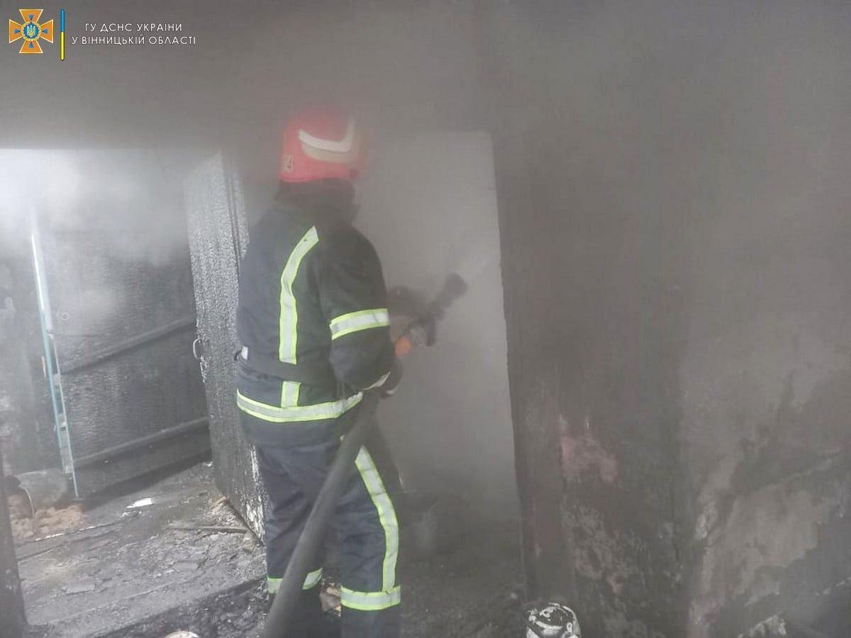 На Вінниччині під час пожежі загинув 53-річний чоловік (Фото)