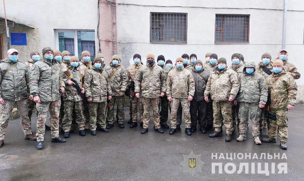 До Вінниці повернувся черговий зведений загін правоохоронців із зони ООС (Фото)