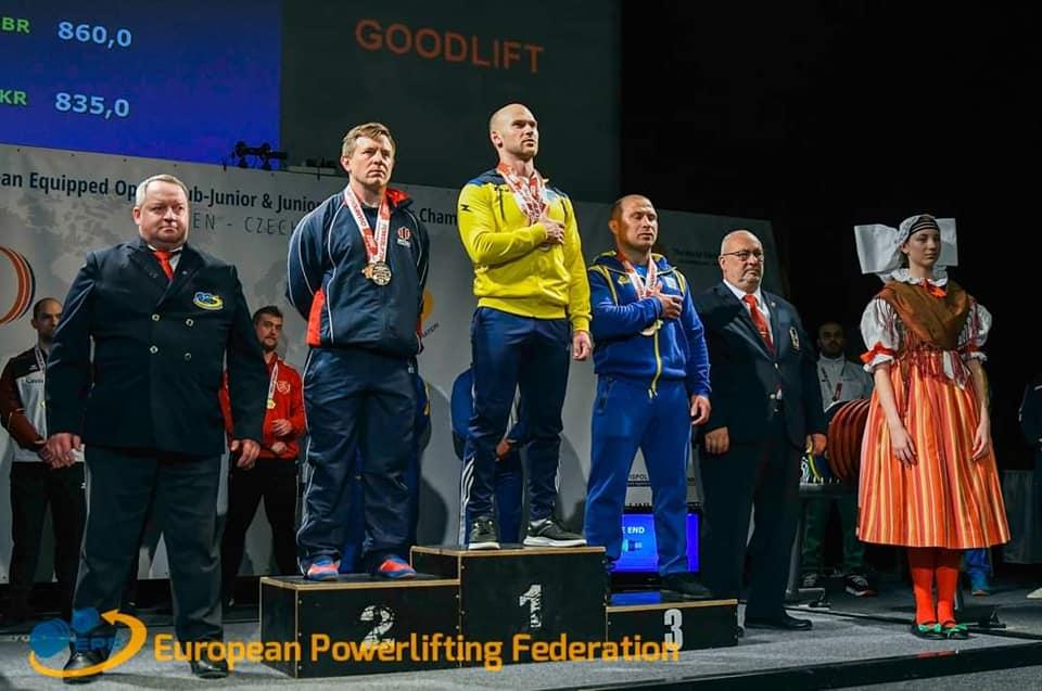 Вінничанин став чемпіоном Європи на змаганнях з пауерліфтингу (Фото)