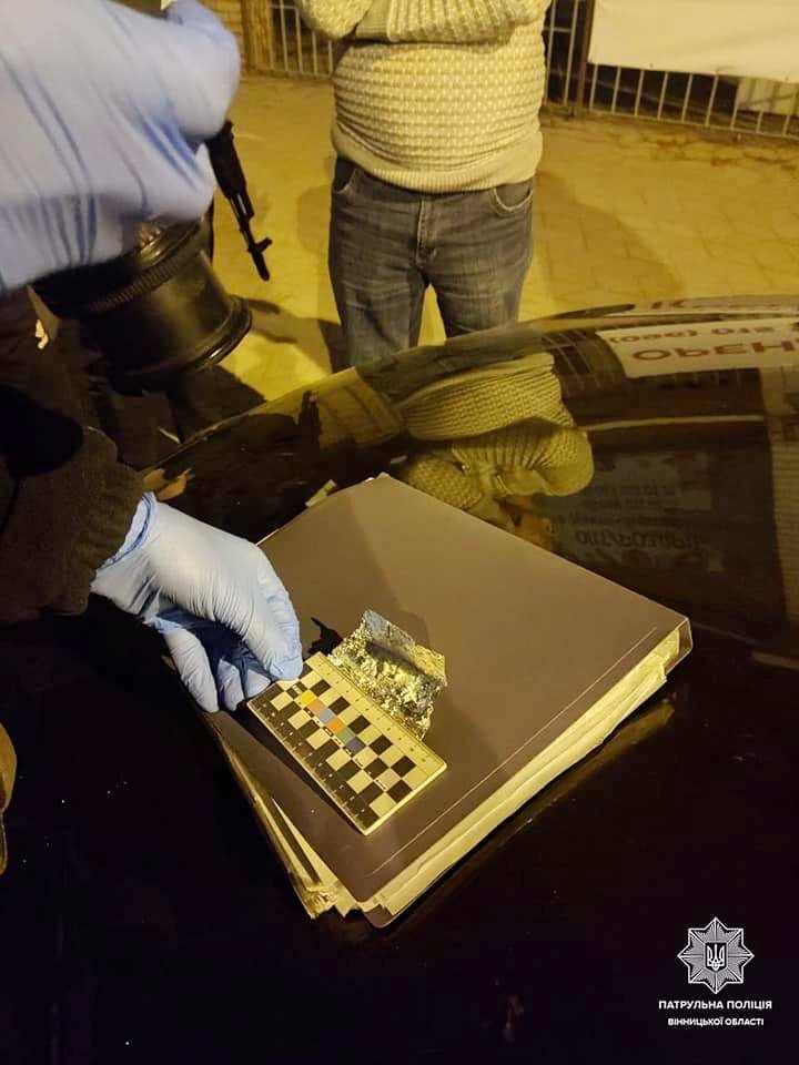 П’яного водія з наркотиками затримали у Вінниці