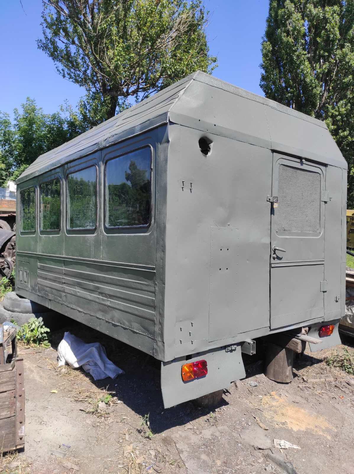 Кунг вагончик демонтируемый с автомобиля ГАЗ-66