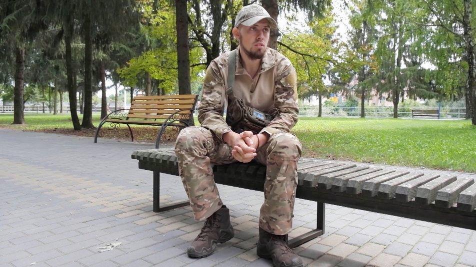 Ветеран з Вінниччини воює проти окупантів на протезі (Фото+Відео)