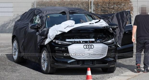 Розсекречено новий електрокросовер Audi Q6 e-tron