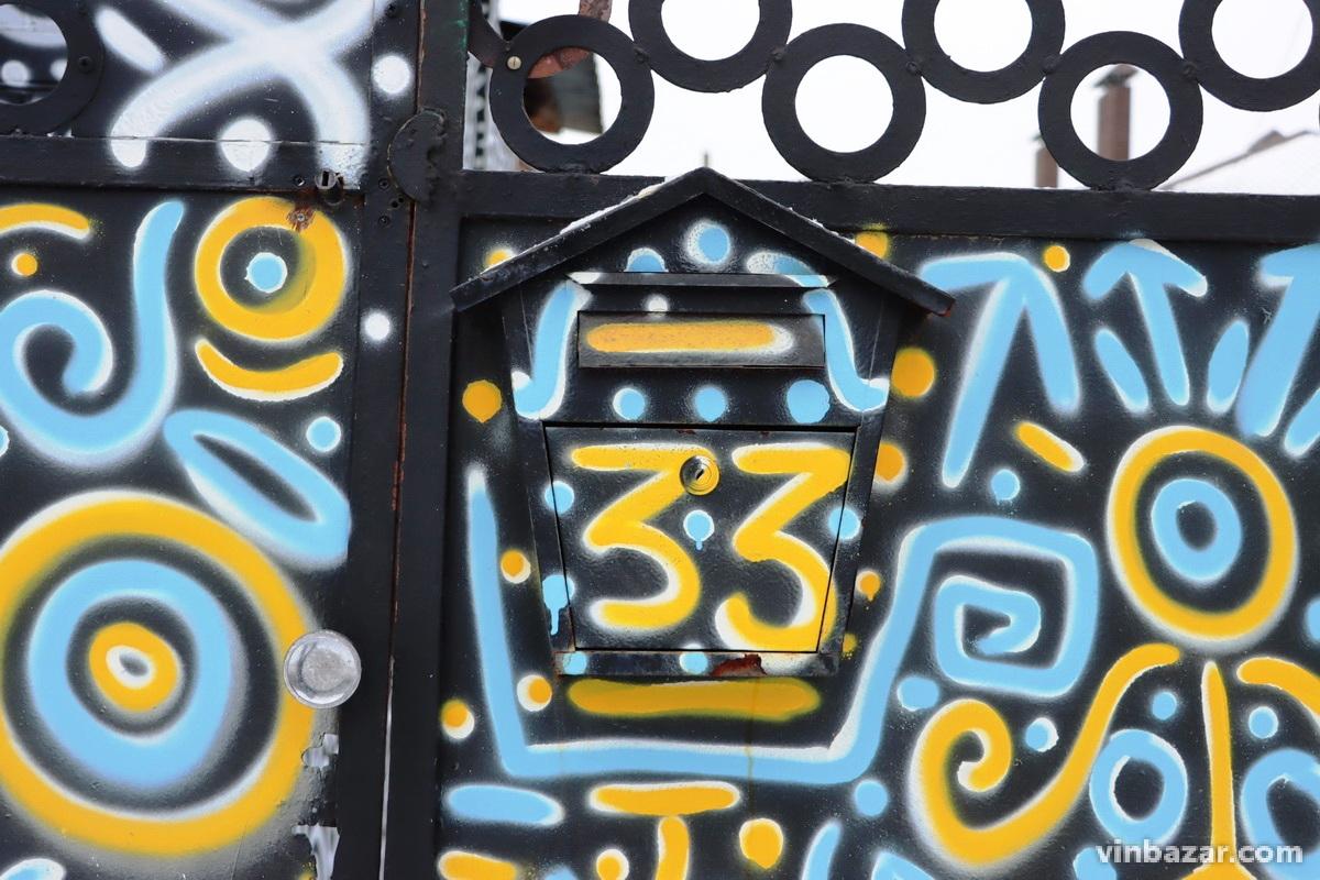 Художник з Нової Каховки розмалював будинок дудлами у Вінниці (Фото+Відео)