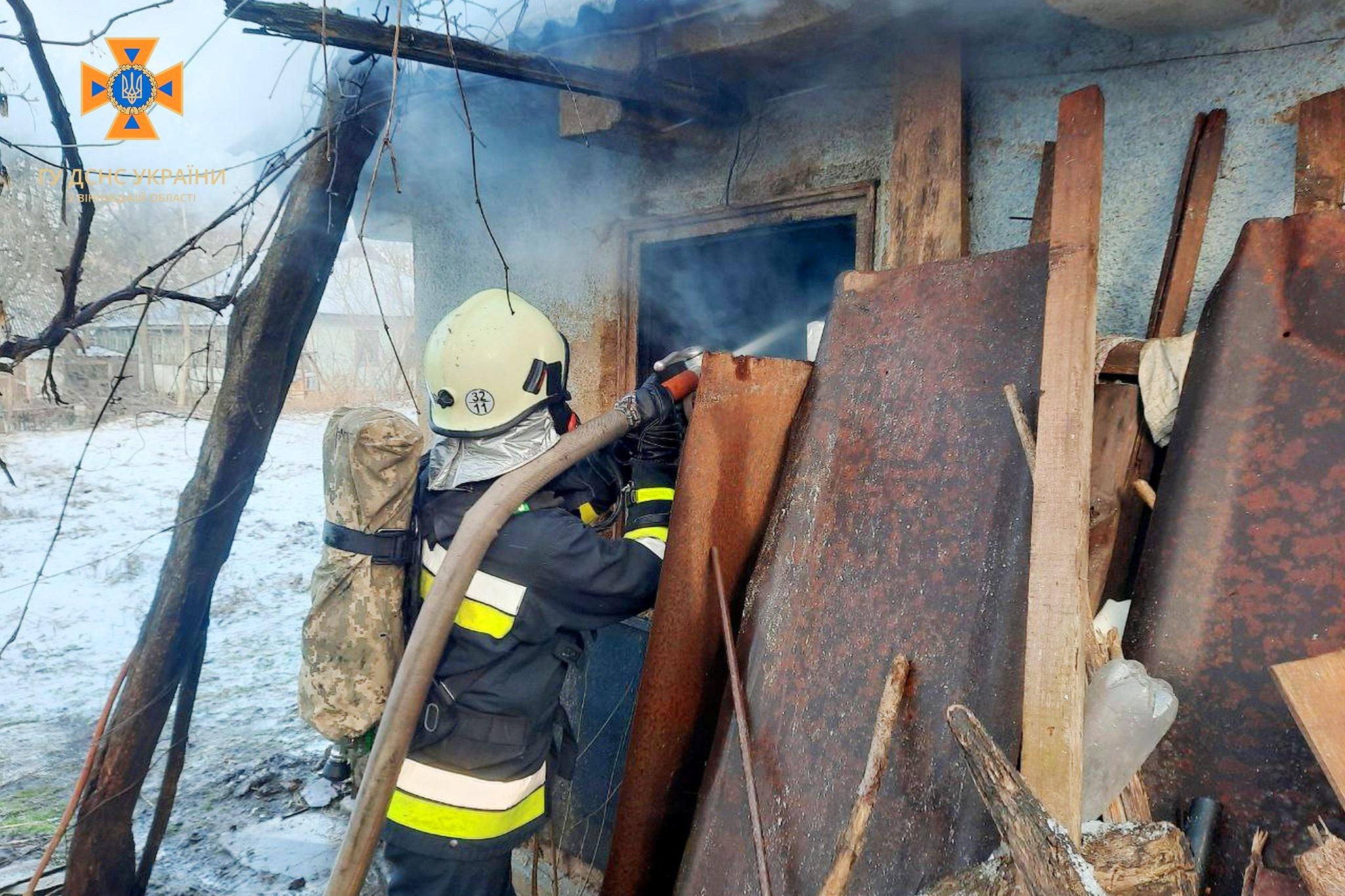 Сталася пожежа в Могилів-Подільському районі. Загинув пенсіонер (Фото)