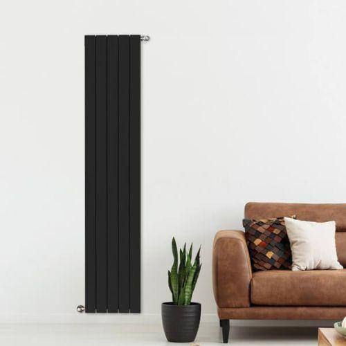 Вертикальний чорний радіатор Fondital Ledro S