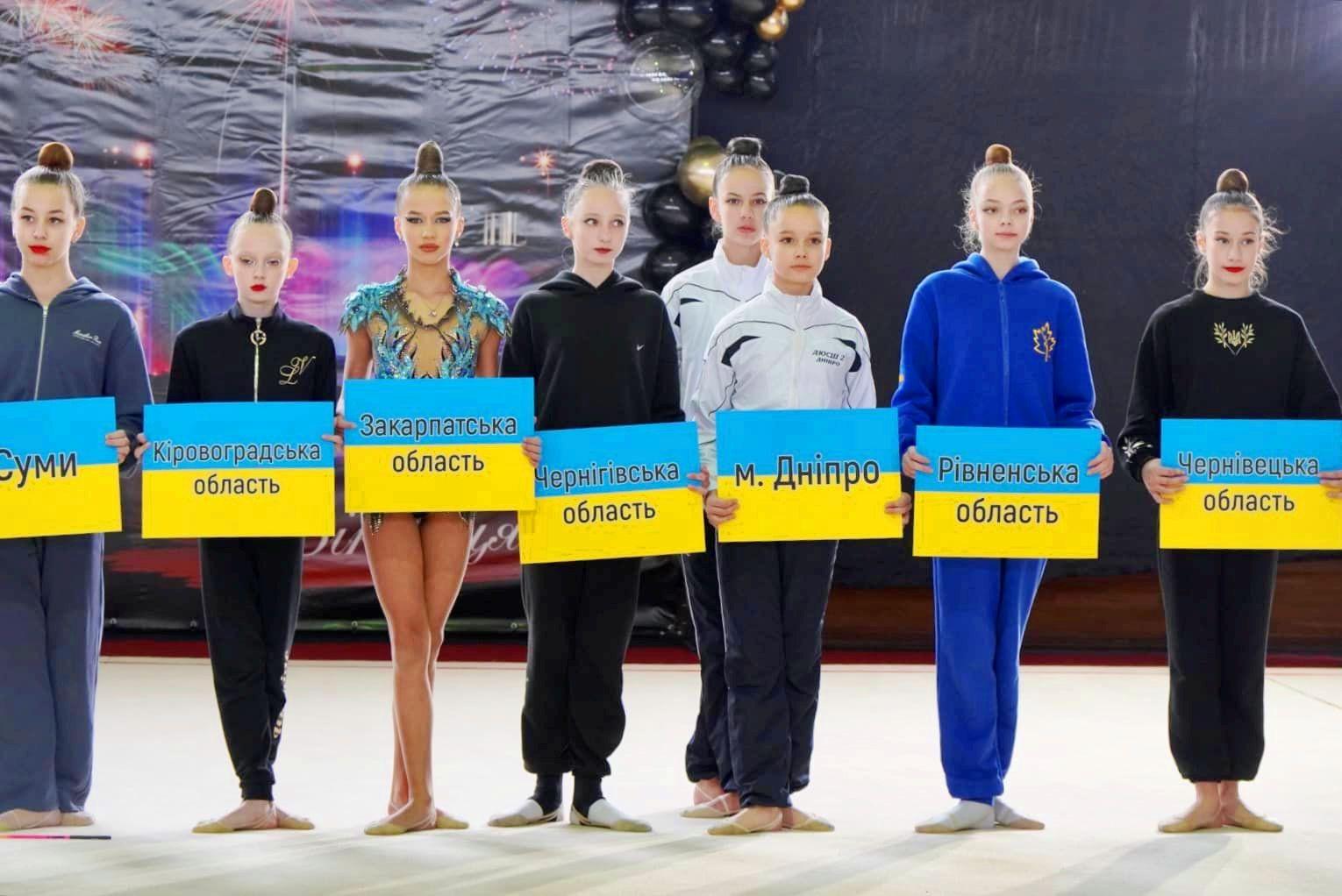 Чотири медалі вибороли вінницькі спортсменки на чемпіонаті України з художньої гімнастики (Фото+Відео)